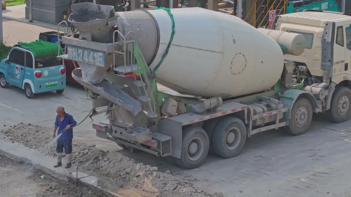 Efficiency in Concrete Mixers